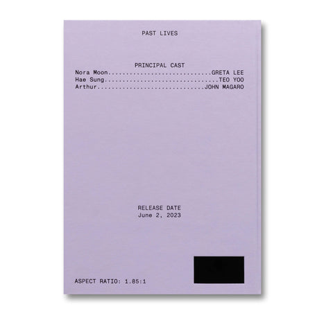 Celine Song - Past Lives Screenplay Book