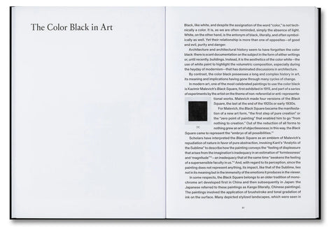 Mohsen Mostafavi / Max Raphael - The Color Black: Antinomies of a Color in Architecture and Art