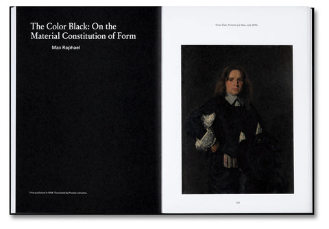 Mohsen Mostafavi / Max Raphael - The Color Black: Antinomies of a Color in Architecture and Art