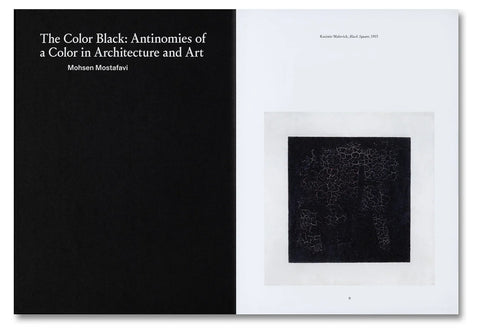 Mohsen Mostafavi / Max Raphael - The Color Black: Antinomies of a Color in Architecture and Art