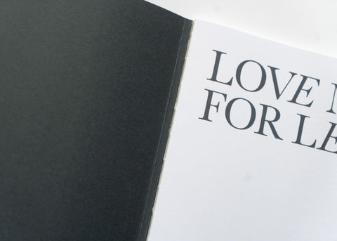 Heiner Lukas Beisert – Love Me For Less (signed)