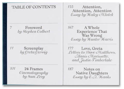Greta Gerwig - Lady Bird Screenplay Book