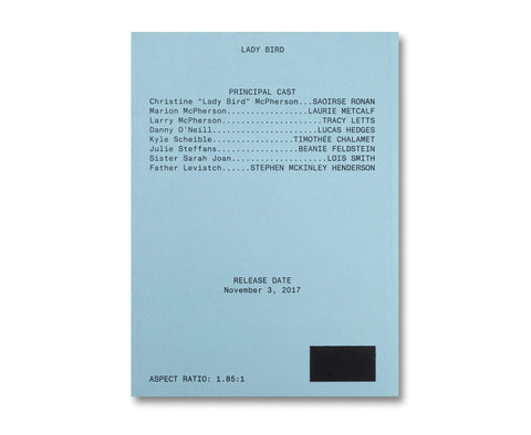 Greta Gerwig - Lady Bird Screenplay Book