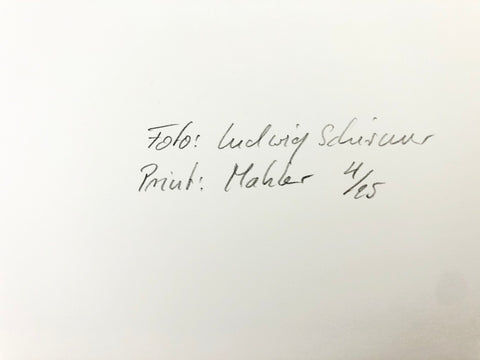 Ludwig Schirmer - Zu Hause / Berka 1950 - 1960 Special Edition