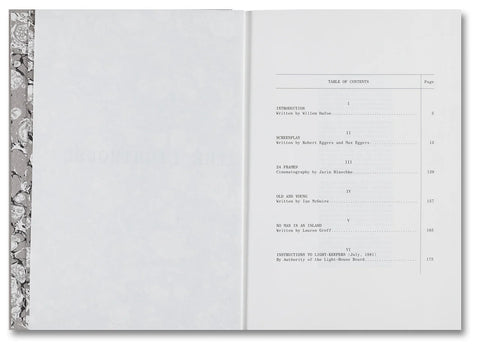 Robert Eggers - The Lighthouse Screenplay Book