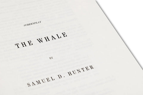 Darren Aronofsky - The Whale Screenplay Book