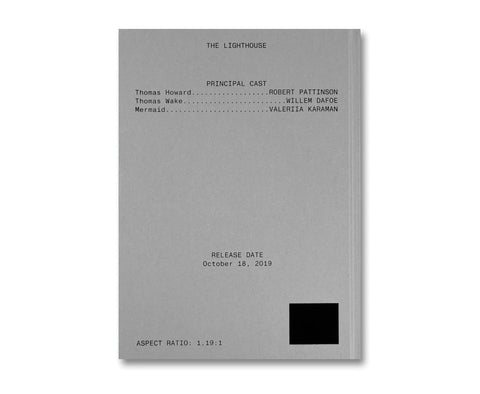 Robert Eggers - The Lighthouse Screenplay Book