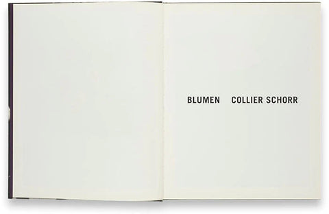 Collier Schorr - Blumen