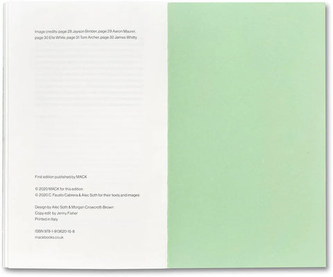 C. Fausto Cabrera & Alec Soth - The Parameters of Our Cage (Updated Edition)
