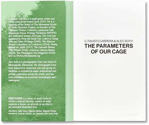 C. Fausto Cabrera & Alec Soth - The Parameters of Our Cage (Updated Edition)