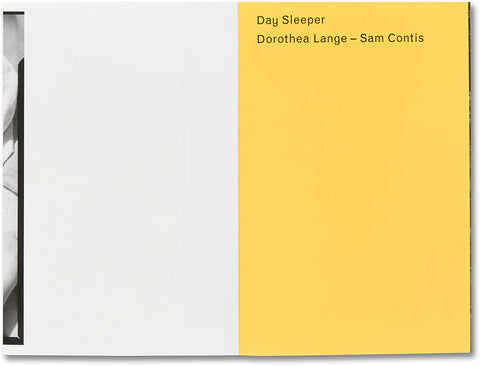 Dorothea Lange-Sam Contis - Day Sleeper