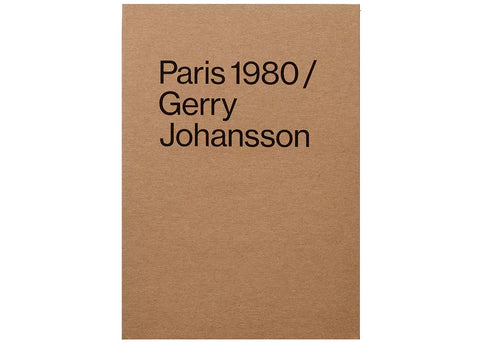 Gerry Johansson - Paris 1980 (signed)