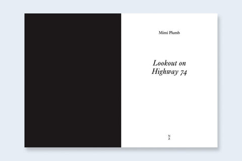 Mimi Plumb - One Picture Book Two #42 : Lookout on Highway 74