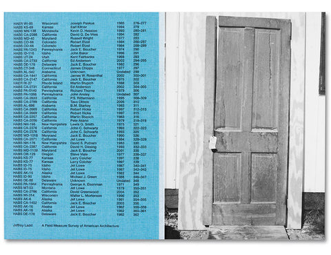Jeffrey Ladd - A Field Measure Survey of American Architecture (signed)