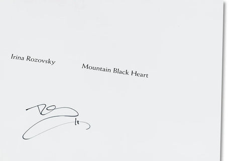 Irina Rozovsky - Mountain Black Heart