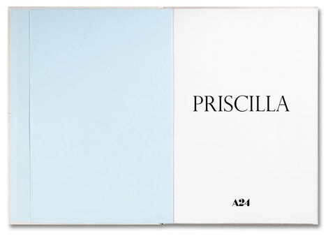 Sofia Coppola - Priscilla Screenplay Book