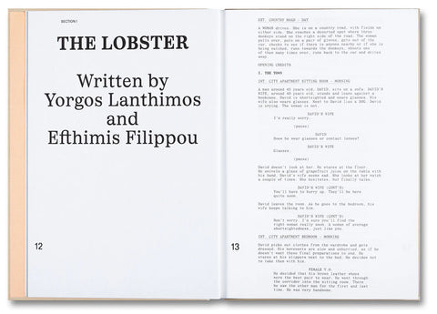 Yorgos Lanthimos - The Lobster Screenplay Book