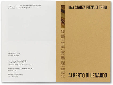 Alberto di Lenardo, Carlotta di Lenardo (ed.) - An Attic Full of Trains