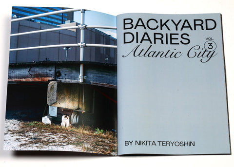 Nikita Teryoshin - Backyard Diaries Vol.3 (signed)